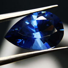 Natural Sapphire blue Pear shape 9 Ct Certified Loose Gemstone for sale  Shipping to South Africa