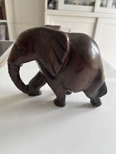 Heavy wooden elephant. for sale  PETERBOROUGH