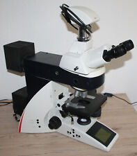 Leica Mikroskop Microscope DM4000B-M mit Trinokulartubus Auflicht- & Durchlicht comprar usado  Enviando para Brazil