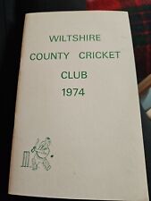 Wiltshire county cricket for sale  WELLS