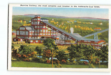 Old Vintage Postcard Marvine Colliery Anthracite Coal Fields Pennsylvania for sale  Shipping to South Africa