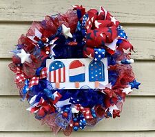 American patriotic wreath for sale  Shipping to Ireland
