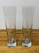 Warsteiner German Beer Glasses Set Of 2 Excellent Condition 0.4 L for sale  Shipping to South Africa
