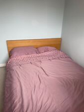 Wooden double bed for sale  CAMBERLEY