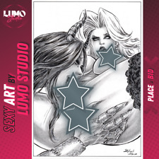 Arte em quadrinhos original Hellwitch & Lady D. (09"x12") por Rafael Paiva - Lumo Studio comprar usado  Brasil 