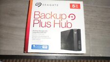 Usado, SEAGATE BACKUP PLUS HUB 5TB (1XAAP1-500) - NEGRO/CAJA ABIERTA segunda mano  Embacar hacia Argentina