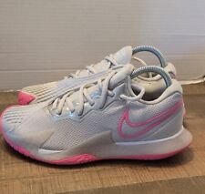 Nike Air Zoom Vapor Cage 4 HC Gray Pink Womens Tennis Shoes CD0431-005 Size 6.5 for sale  Shipping to South Africa