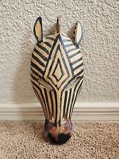 Hnad carved zebra for sale  Vail