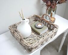 Wicker tray basket for sale  Ireland