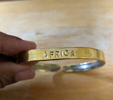 Africa brass cuff for sale  Mililani