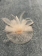 Pale pink fascinator for sale  CHEADLE