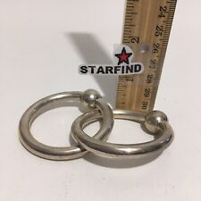 Tiffany & Co Sterling Silver 925 Baby Double Hand Rattle Teething Ring Vintage, used for sale  Shipping to Canada