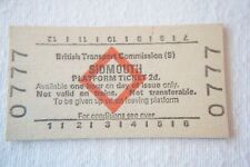 Sidmouth british rail for sale  WATFORD