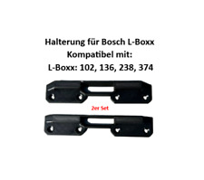 2x Soporte adecuado para L-Boxx Sortimo Bosch / Fijación Montaje Carro con ruedas segunda mano  Embacar hacia Argentina