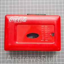 Reproductor de casete radio AM/FM Walkman Coca-Cola Coca-Cola segunda mano  Embacar hacia Mexico
