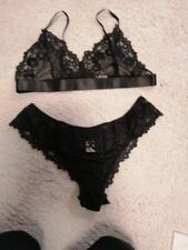 Dessous set schwarz gebraucht kaufen  Ehringshausen