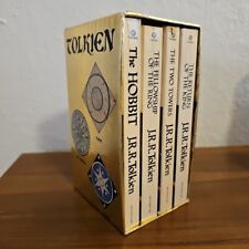 O Senhor dos Anéis Hobbit Ballantine conjunto de caixa de brochura J.R.R. Tolkien Vintage comprar usado  Enviando para Brazil