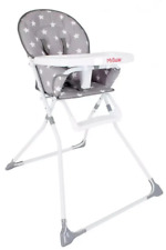My Babiie Star Compact Highchair Kids Feeding Foldable Highchair - Grey for sale  Shipping to South Africa