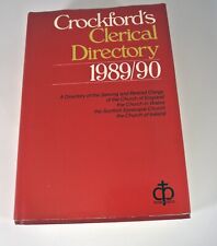 Directorio Clerical de Crockford 1989-90 HCDJ Iglesia del Clero Inglaterra Gales Irlanda segunda mano  Embacar hacia Argentina