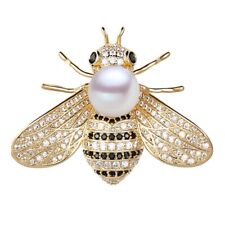 Exquisite bee brooch crystal rhinestone brooch girl jewelry design insect series for sale  Shipping to South Africa