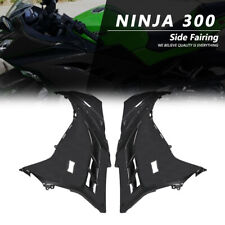 Carbon Fiber Side Fairing Upper Panel Fit KAWASAKI NINJA 300 EX300 2013-2016 for sale  Shipping to South Africa