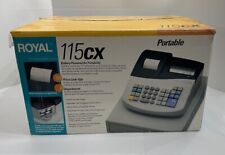 Royal 115cx Portable Battery-Powered or AC Electrical Cash Register  for sale  Shipping to South Africa
