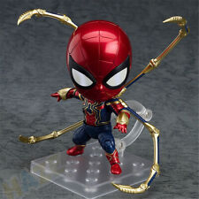 Movie Avengers: Infinity War Iron Spider pvc 10cm Figure New Q Ver Toy  myynnissä  Leverans till Finland
