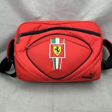 Bolsa carteiro de ombro vermelha PUMA FERRARI com compartimento acolchoado para laptop comprar usado  Enviando para Brazil