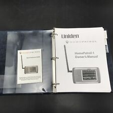 Owner manual uniden for sale  Lakeland