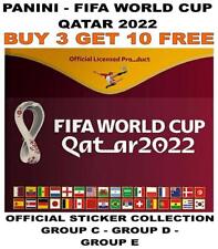 PANINI QATAR 2022 FIFA WORLD CUP STICKER COLLECTION - GROUP C/ GROUP D/ GROUP E, käytetty myynnissä  Leverans till Finland