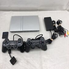 Sony PlayStation 2 PS2 Slim Console - Satin Silver + 2 Controllers & Memory for sale  Shipping to South Africa