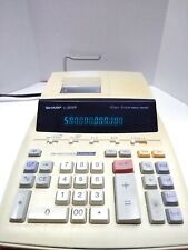 Calculadora de escritório Sharp EL-2630P 12 dígitos 2 cores impressora fita com fio comprar usado  Enviando para Brazil
