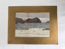 Used, Antique Original Watercolour Seascape by A. MITCHELL for sale  Shipping to South Africa