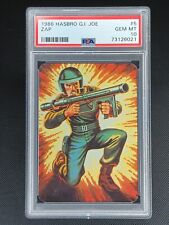 Used, 1986 Hasbro Series 1 GI G.I. JOE #5 ZAP Bazooka Soldier PSA 10 GEM MINT - Pop 3 for sale  Shipping to South Africa