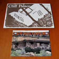 Folheto vintage Mesa Verde National Park Colorado cartão postal Cliff Place , usado comprar usado  Enviando para Brazil