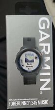 Reloj inteligente Garmin Forerunner 245 música, GPS - negro, caja abierta, usado segunda mano  Embacar hacia Argentina