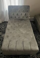 Grey velvet lounge for sale  USA