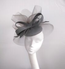 Grey fascinator hat for sale  DONCASTER