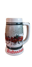 Used, Budweiser Clydesdales 50th Anniversary 1933-1983 Holiday Beer Stein Tankard for sale  Shipping to South Africa