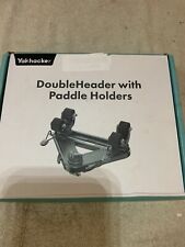 Doubleheader with Dual Kayak Paddle Holder, Multi-Functional Kayak Paddle/Net/Ga for sale  Shipping to South Africa
