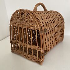 Vintage wicker basket for sale  LISKEARD