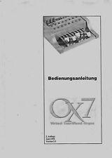 WERSI OX7 Train Expander Operating Instructions 60 Pages for sale  Shipping to South Africa