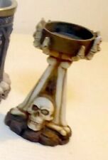 Skeletal candle holder for sale  HOLYWELL