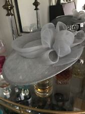 silver wedding fascinator for sale  HEBDEN BRIDGE