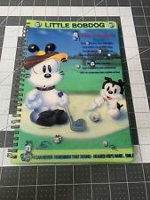 Vintage Lil Bob Dog Notebook Golf Theme Bobdog Korea I Am Tiger Woods Sunward for sale  Shipping to South Africa
