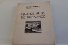 Maurras nuits provence d'occasion  Lille-