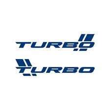 Pair turbo decal for sale  Los Angeles