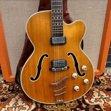 Vintage 1965 Hofner President E2 Blonde Electric Guitar w/ Original Case *1960s* for sale  Shipping to South Africa