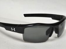 Óculos de sol polarizados esportivos Under Armour preto escudo envoltório  comprar usado  Enviando para Brazil