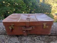 Vecchia valigia cuoio usato  Baschi